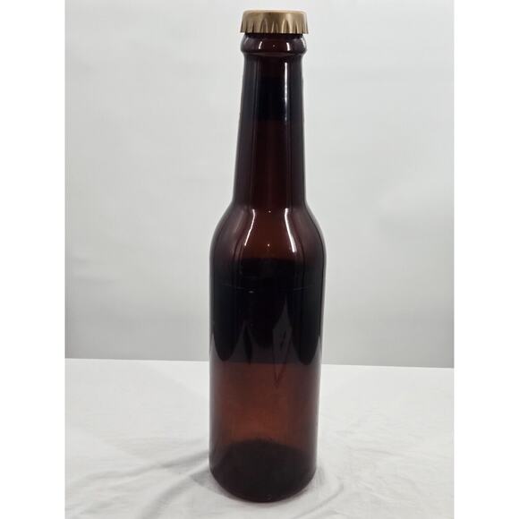 VINTAGE COORS LIGHT 23" BEER BOTTLE COIN CHANGE BANK‎ WITH REMOVABLE CAP Plastic - Picture 7 of 8